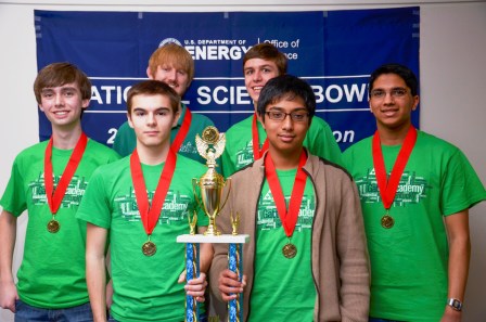Gatton Academy Science Bowl team